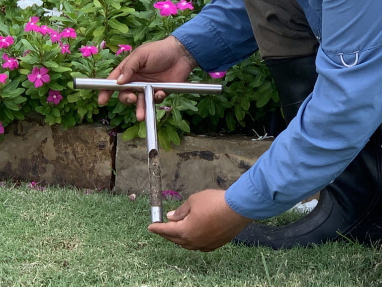 Soil test probe photo