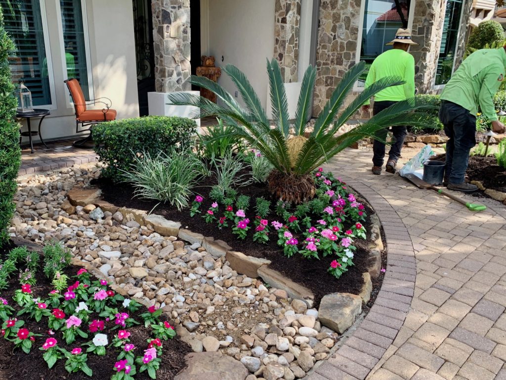 Completed Landscaping Service