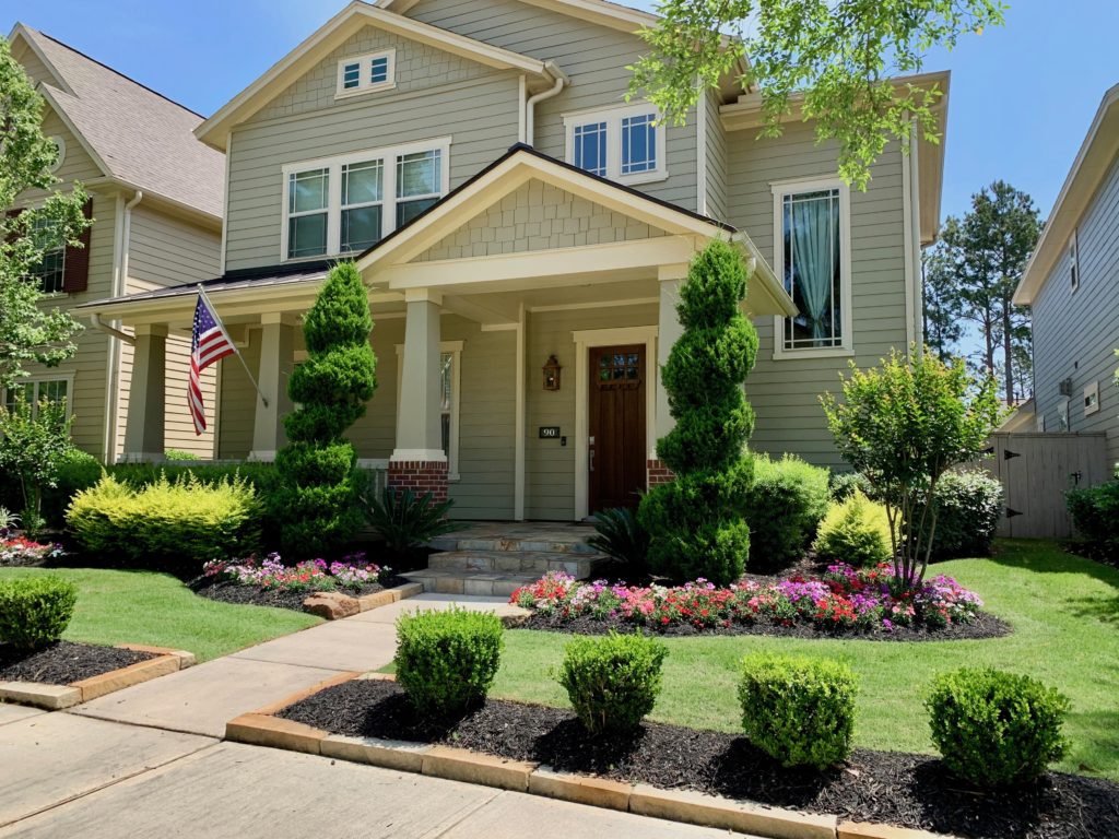 Landscaping Service Completed