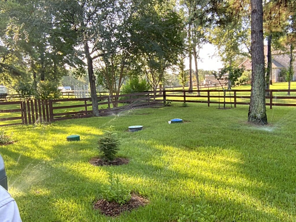 Sprinkler inspection and sprinkler repair by GreenGate at a home in Channelview, TX