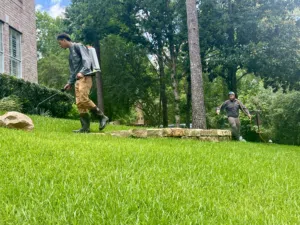 lawn care technicians