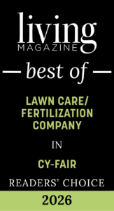 GreenGate Turf & Pest 2026 Living Magazines Best Of awards in Cy-Fair