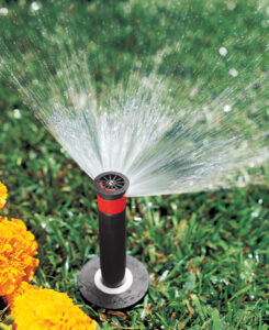 ow pressure on sprinkler heads