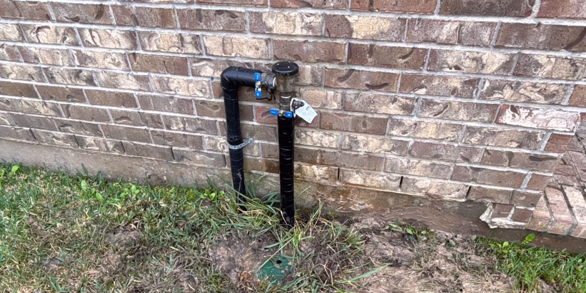 leaking backflow